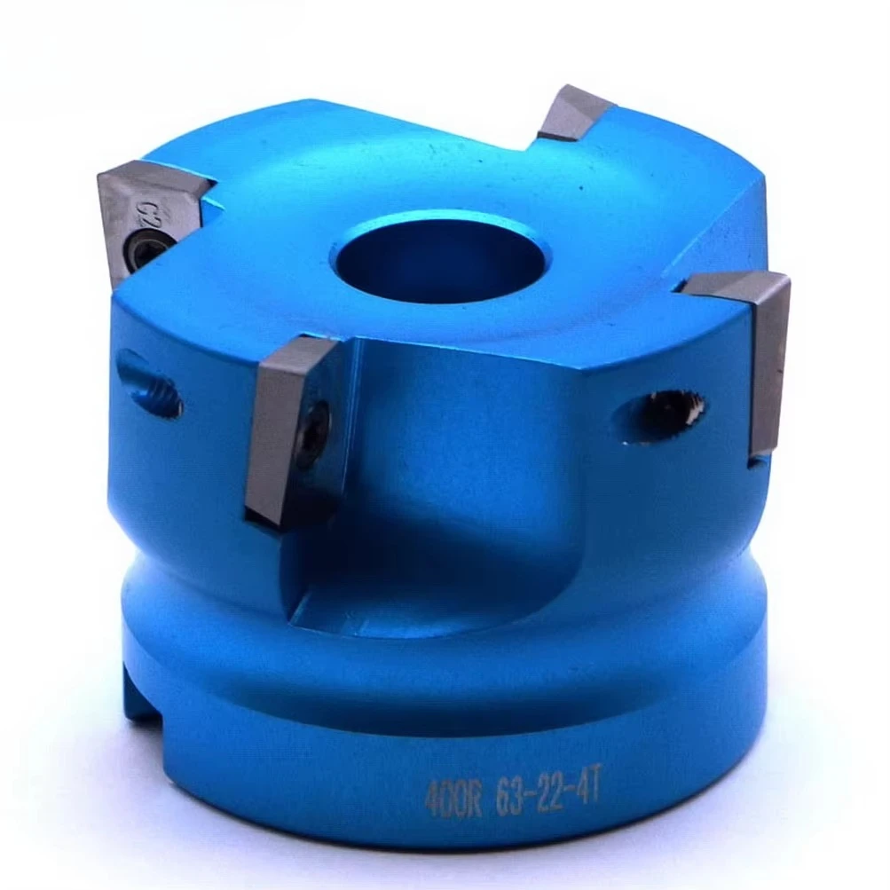 

400R 100MM Aluminum APMT1604 Carbide Inserts numerical control machine tool right angle milling cutter face milling cutter