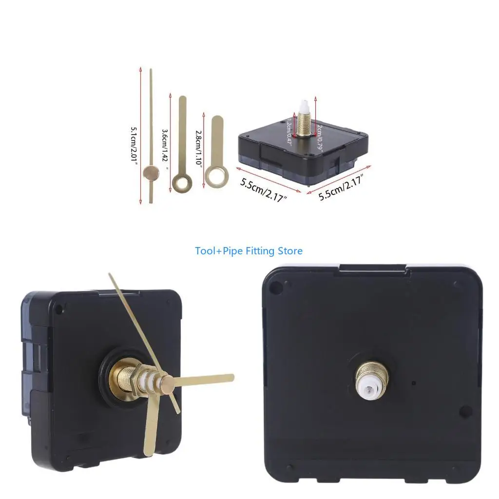 F92B Include Hands DIY Wall Clock Movement Mechanism Battery Operated DIY Repair Tool Parts Replacement