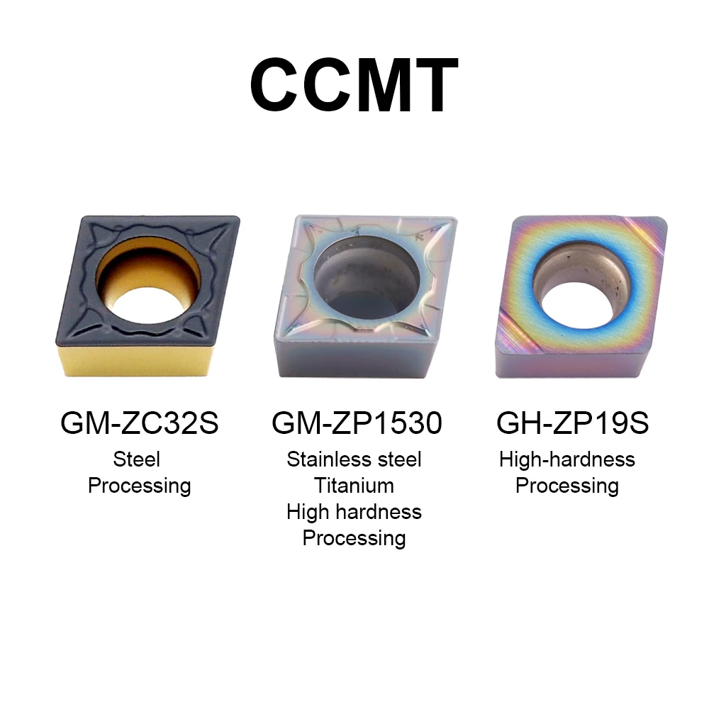 MZG 10pcs CCMT 060204 060208 09T304 09T308 120404 120408 For High Hardness process CNC Cutter Turning Tool Carbide Insert CCMT