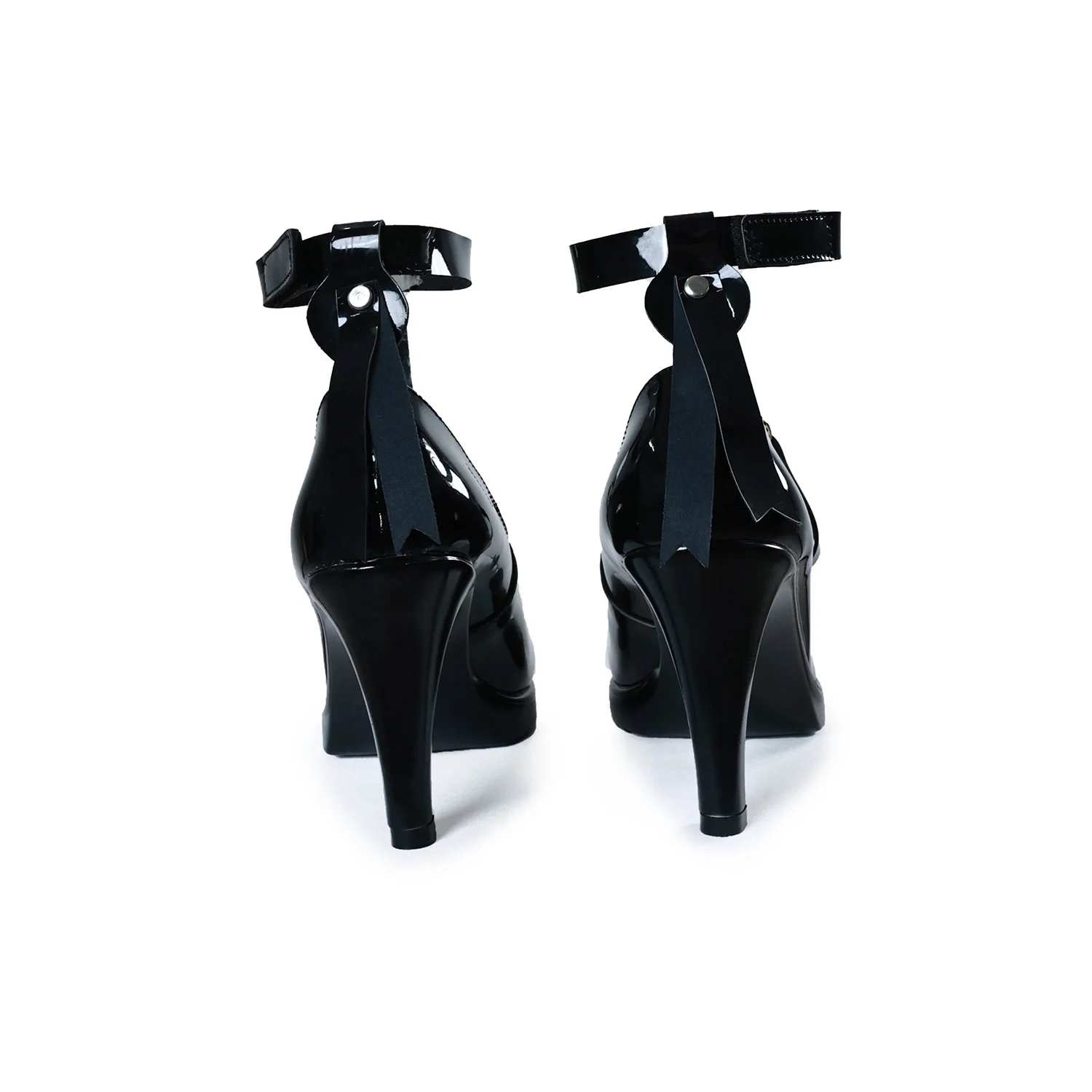 Gioco Wuthering Waves Changli Scarpe Cosplay Scarpe da donna in pelle con tacco alto Costumi di Halloween Accessori Puntelli