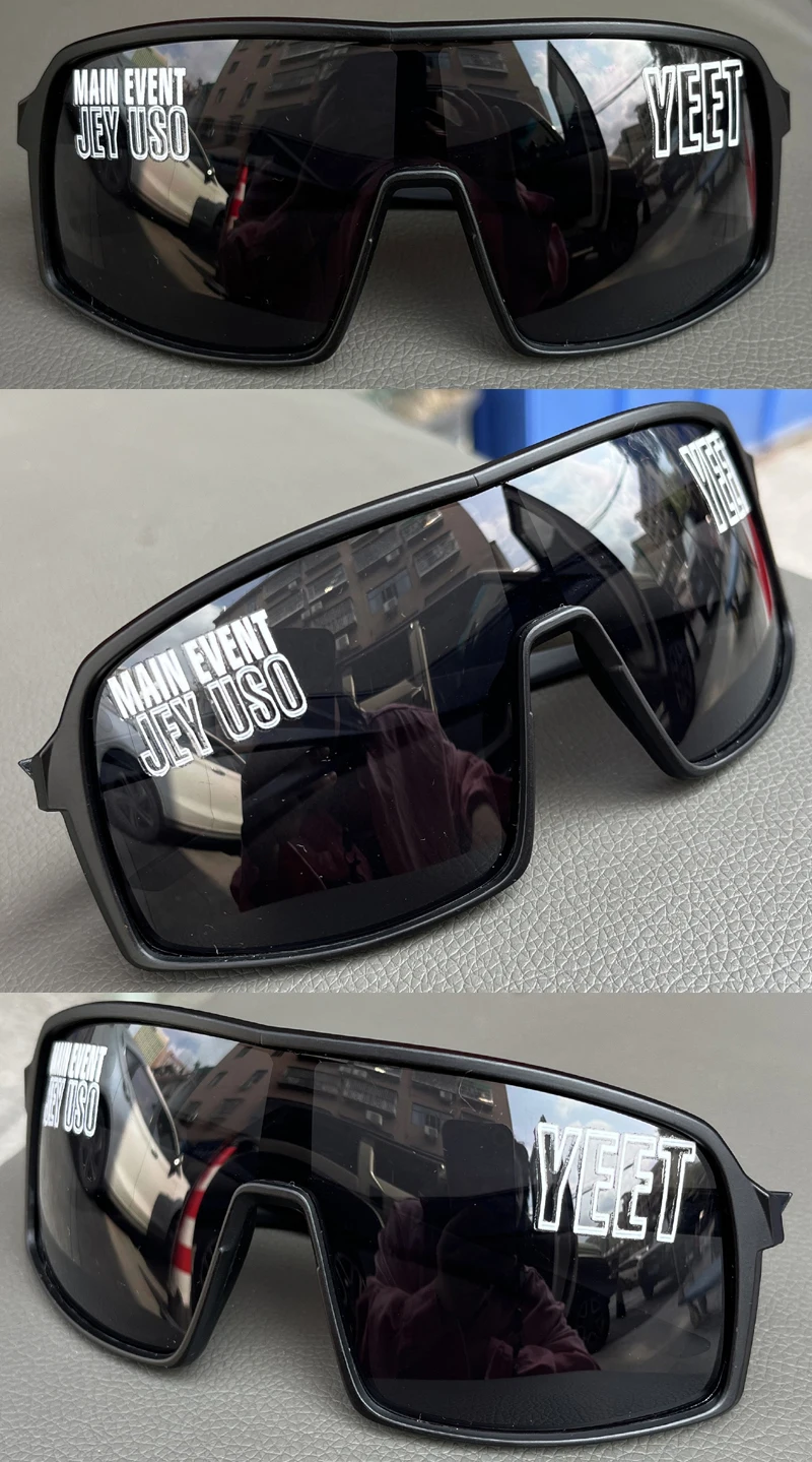 Jey Uso YEET Sport-Sonnenbrille für Erwachsene, Bloodline Wrestling, Fan-Ausrüstung, seltene Farben, sportliche Sonnenbrille für Männer und Frauen – Detail 28