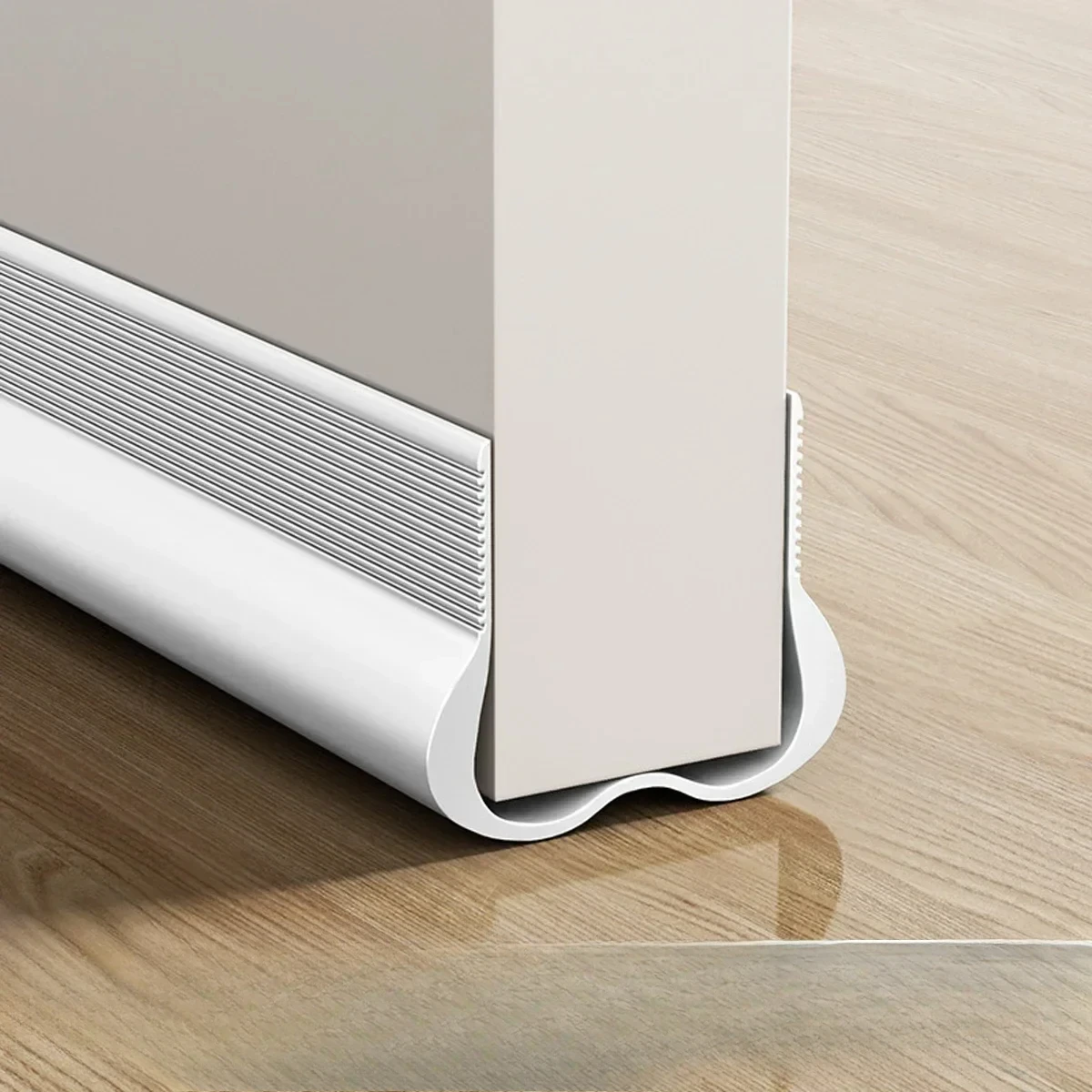 1pc PVC 도어 하단 씰링 스트립 침묵 소음 감소 방풍 곤충 방지 스티커 배리어 스트립의 침실 발 스냅