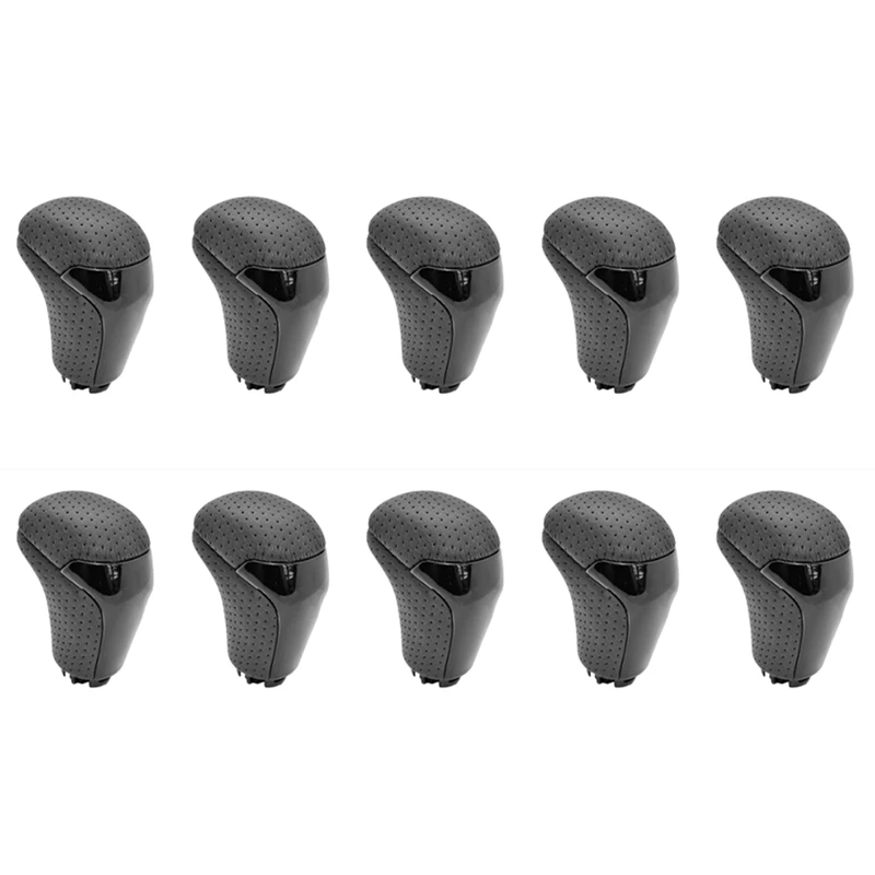 

10X Car Pu Leather Gear Shift Knob For Toyota Highlander Tacoma 2017-2019