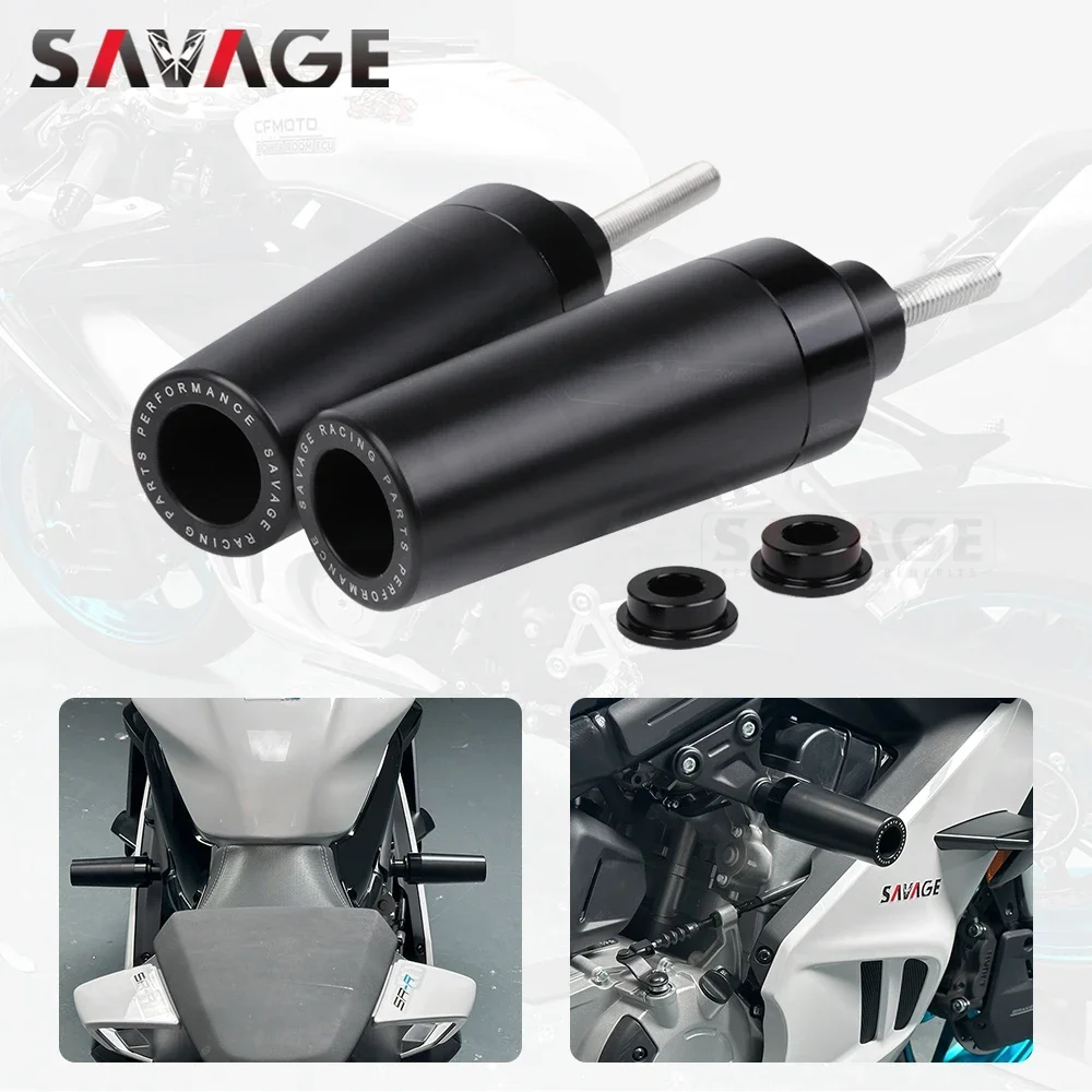 ل CFMOTO 675SS 675SR 675SR-R NK675 675 SR/NK/SS/SRR 675NK SR675 المحور عجلة المنزلق الإطار تحطم المتزلجون هدية الحماية