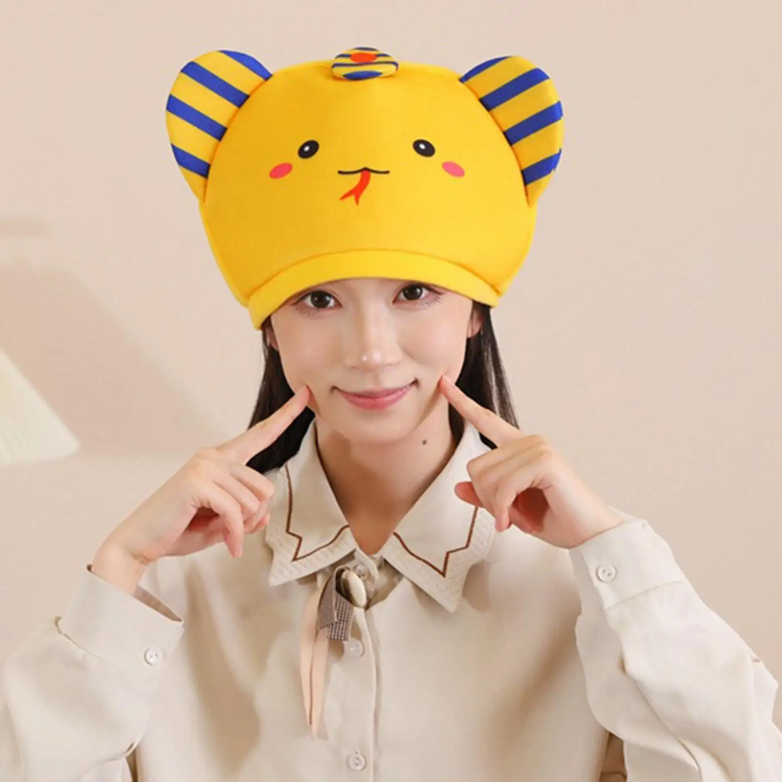 

Cute Plush Animal Hat Snake Hat Headwear for Cosplay Festival Photo Props