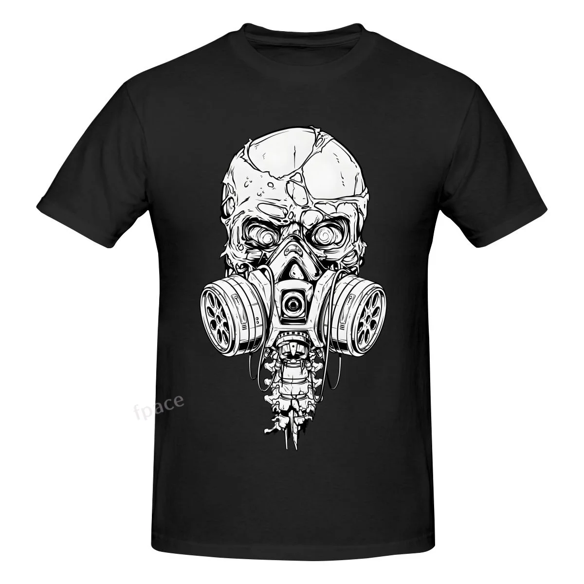 

Biological Mask Skull Design Men's Basic Short Sleeve T-Shirt