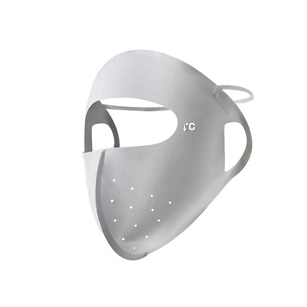 

Summer Unisex Cycling Ice Silk Face Mask Anti-UV Sun Protection Adjustable Breathable Bandana Hunting Running Sport Mask Scarf