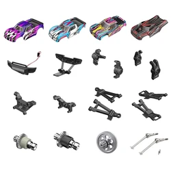 Engrenage de pare-chocs d'amortisseur pour voiture RC, accessoires modifiés, pièces de rechange, MJX Hyper Go H16H 16208 16209 16210, ou.com, 1/16