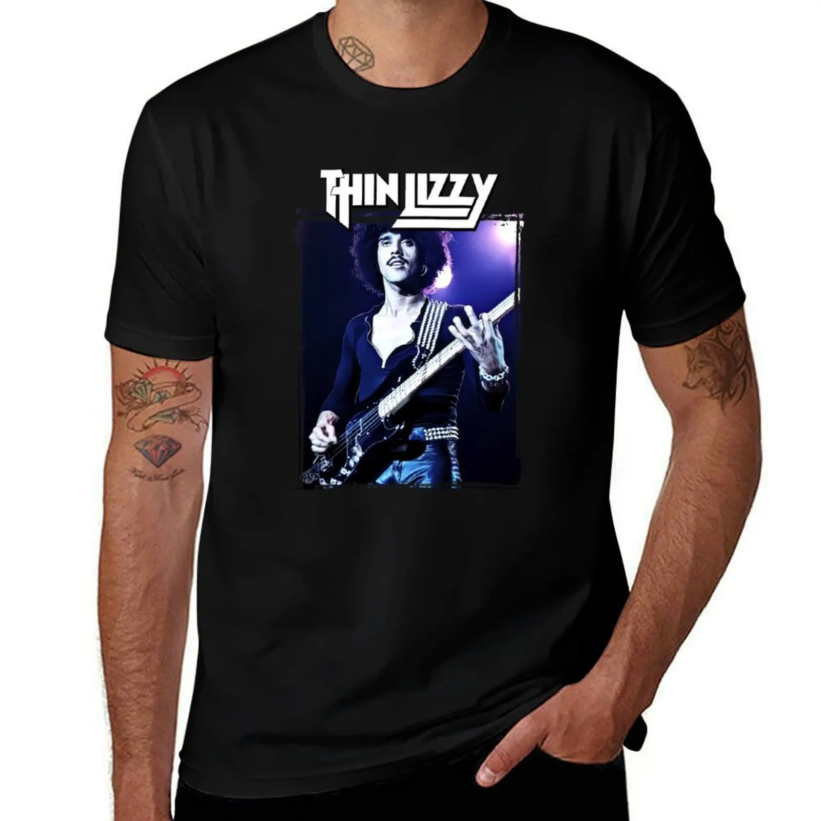 

Thin Lizzy (3) T-Shirt t shirts for man pack cotton t shirts for man slim fit man t shirt designer T-Shirt
