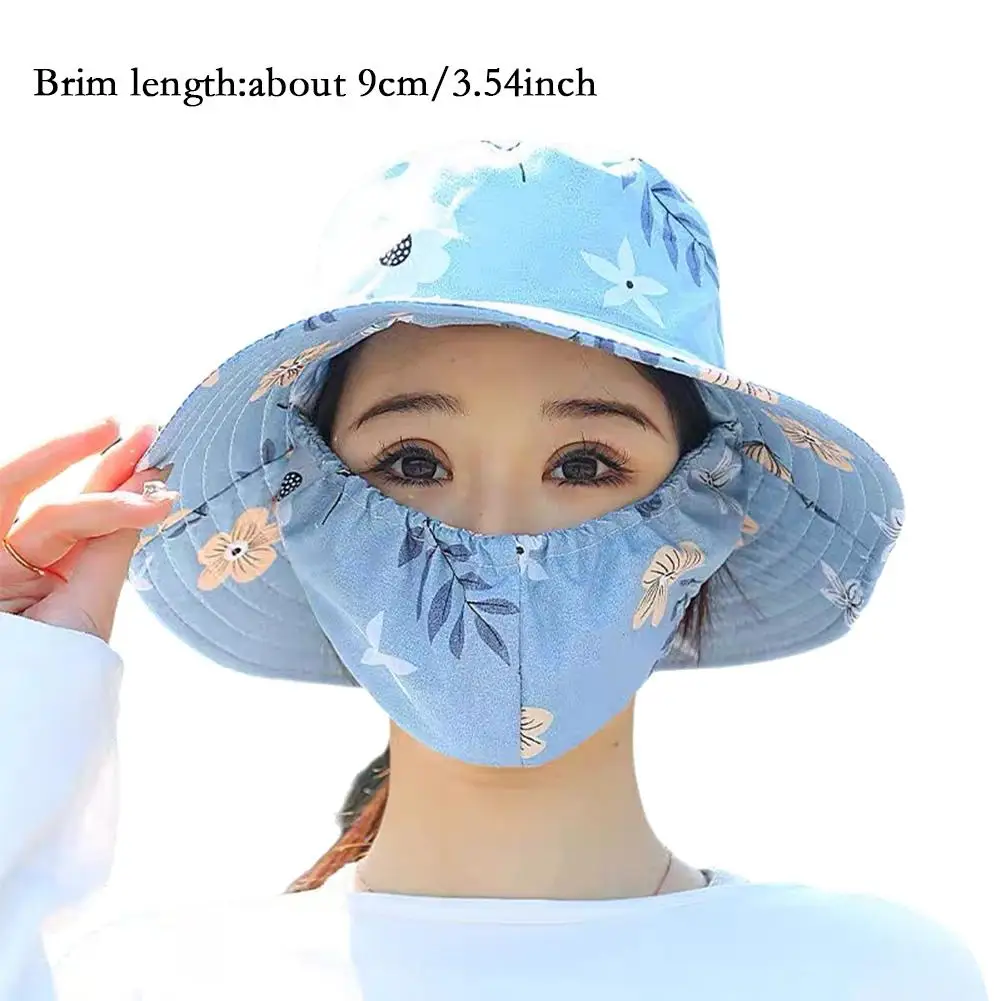 1pcs Dust Hat Outdoor Anti-uv Sunscreen Hat Protect Cap Fisherman With Neck Hot Hat Tea Unisex Picking Y8h8