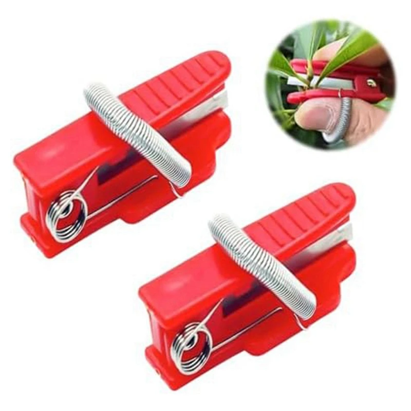 Multifunctional Gardening Thump Knife Garden Finger Fruit Picker Thumb Cutter Knife, Garden Cutter