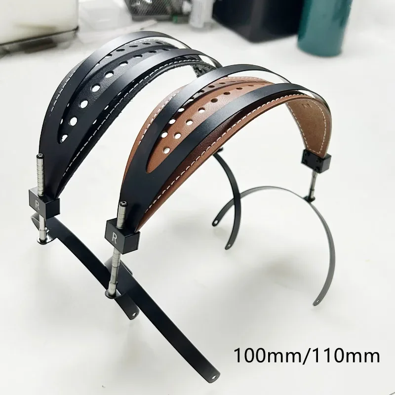 DIY w całości z metalu głowica zestawu słuchawkowego metalowa głowica wiązki opaska na głowę 85g 100mm