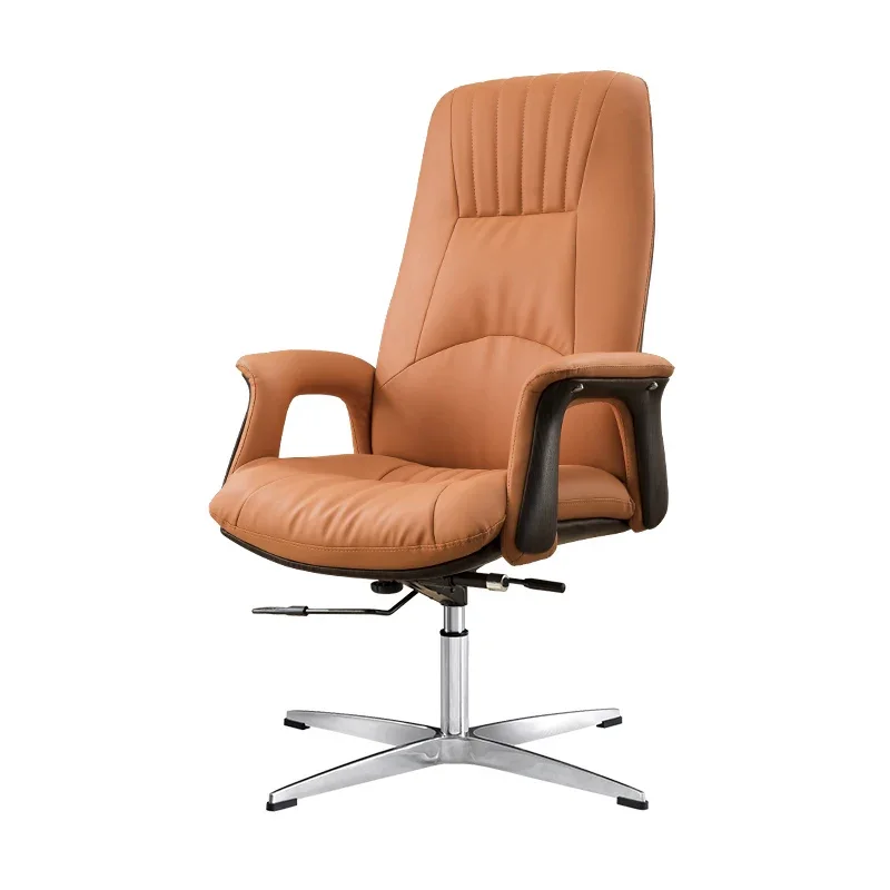 Comfortable Long-Sitting Modern Executive Chair Ergonomic High-End Cushion Swivel Chair Armchair Computer Chair Home