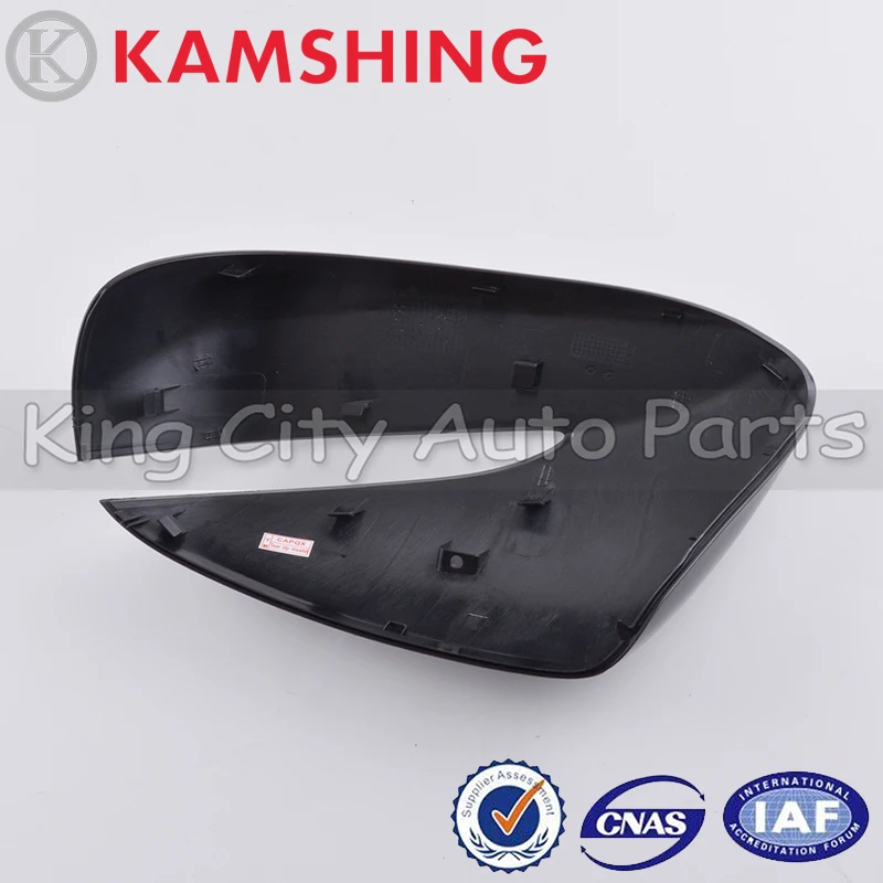 CAPQX Outside Rearview Mirror Cover For Hyundai Santa Fe SantaFe 2013 2014 2015 Rear View Mirror Lid cap hood shell Housing hood