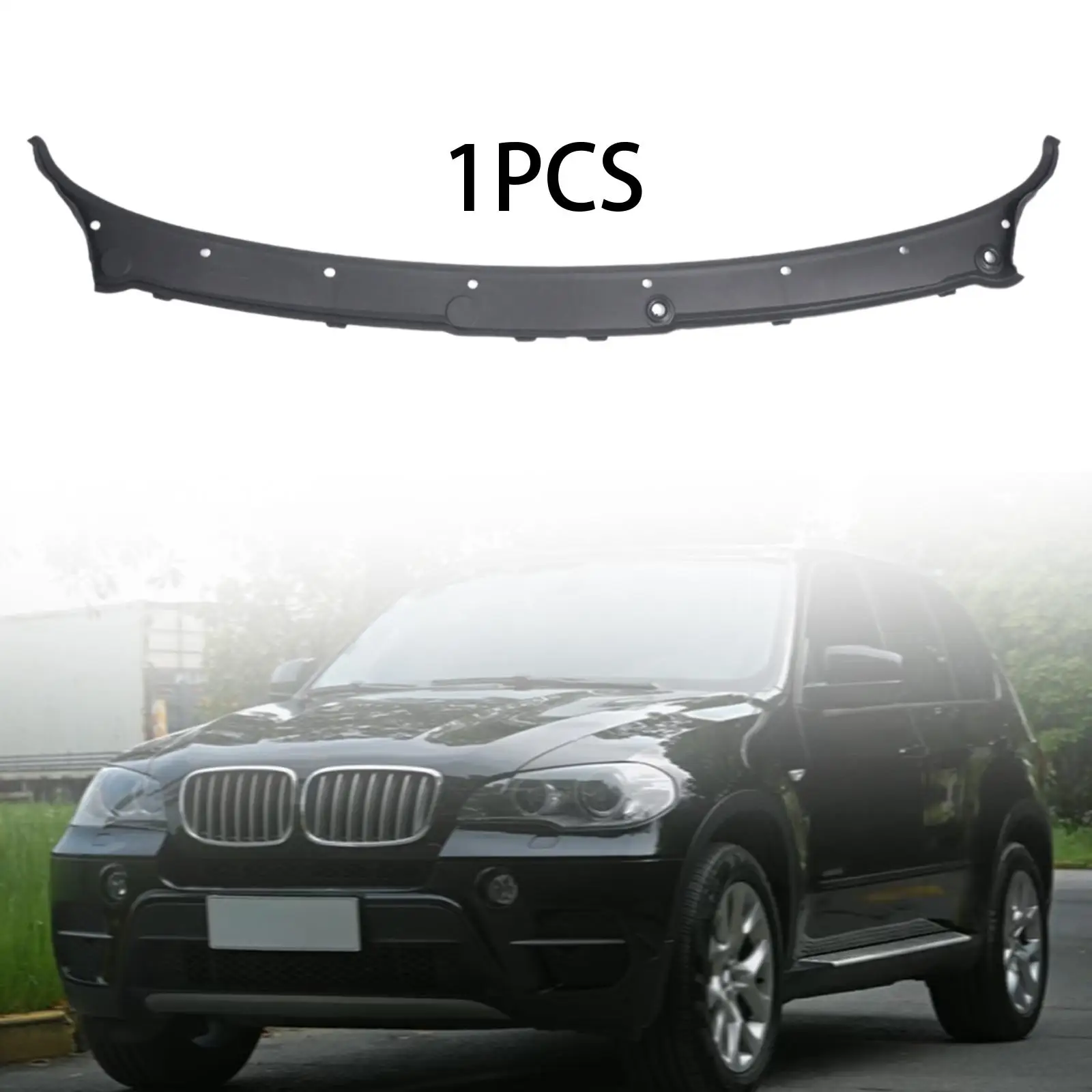 Windshield Cowl Panel Cover 51717151969 Direct Replace Simple Installation Frame Cover Accessories for BMW x5 E70 2008-2013