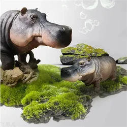 Fish Tank Decorations Hippo Increase Oxygen Levels, Aquarium Remove Oil Film Perfect Aquarium Accessories Air Bubbler
