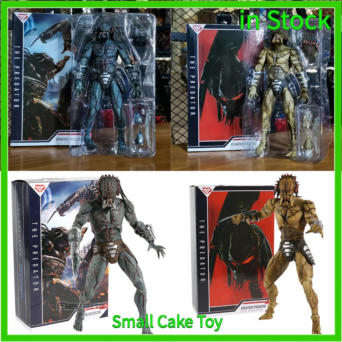 

NECA Armored Assassin Predator - Ultimate Predator Deluxe Коллекционная фигурка, модель игрушки
