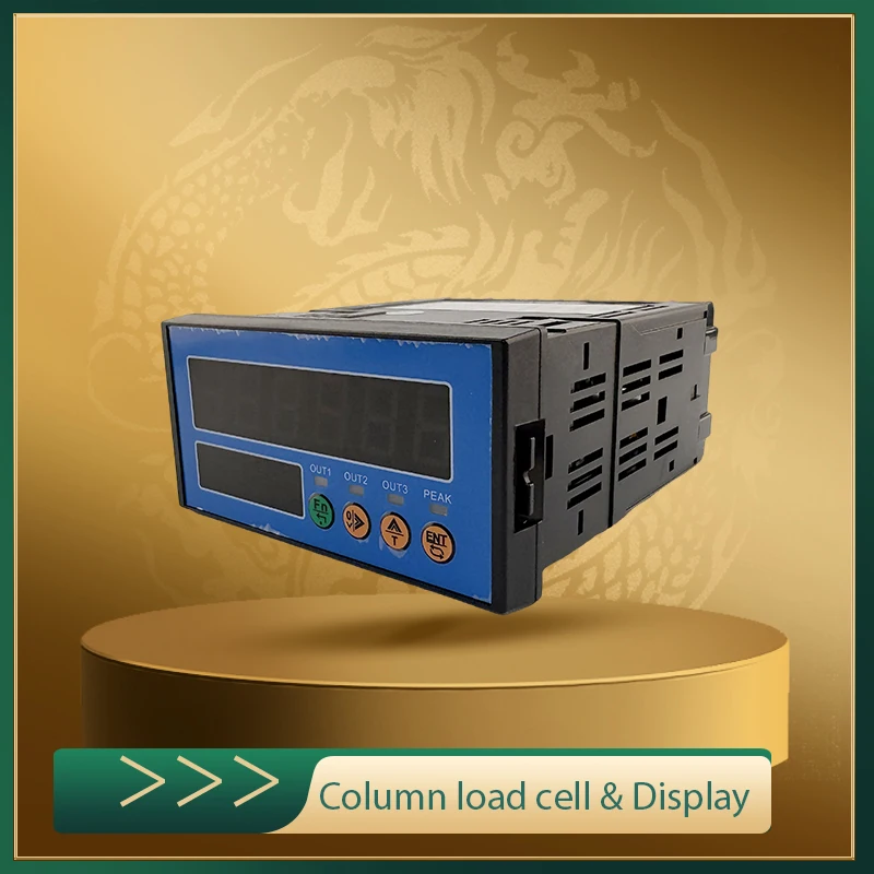 6-Digit LED + TFT LCD Display Multi-functional Force Sensor Display Force Monitoring Instrument for Load Cells, Customization