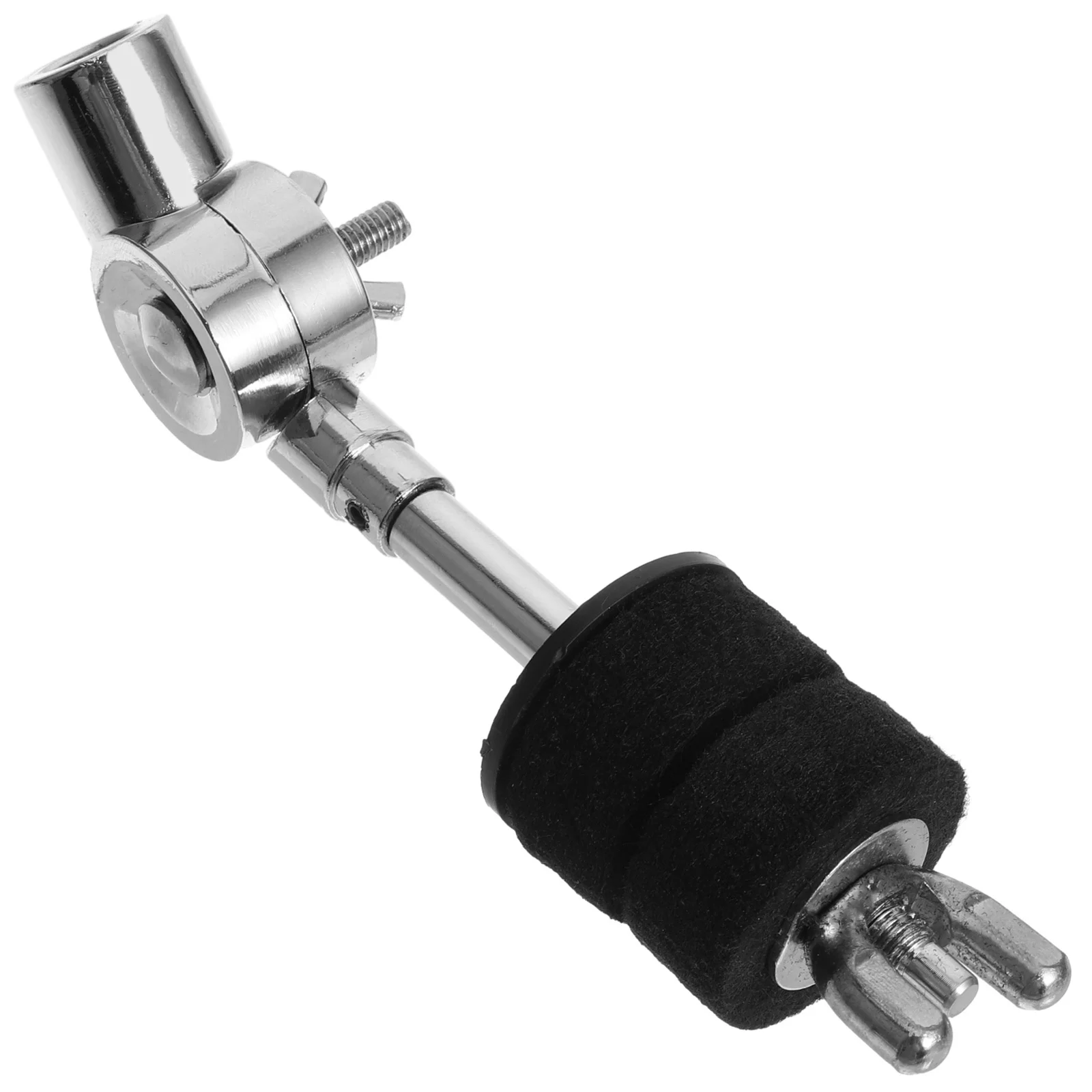 

Drum Broom Arm Connector Heavy Duty Cymbal Boom Mount Sturdy Zinc Alloy Bracket for Cymbal Stand Attachment Use
