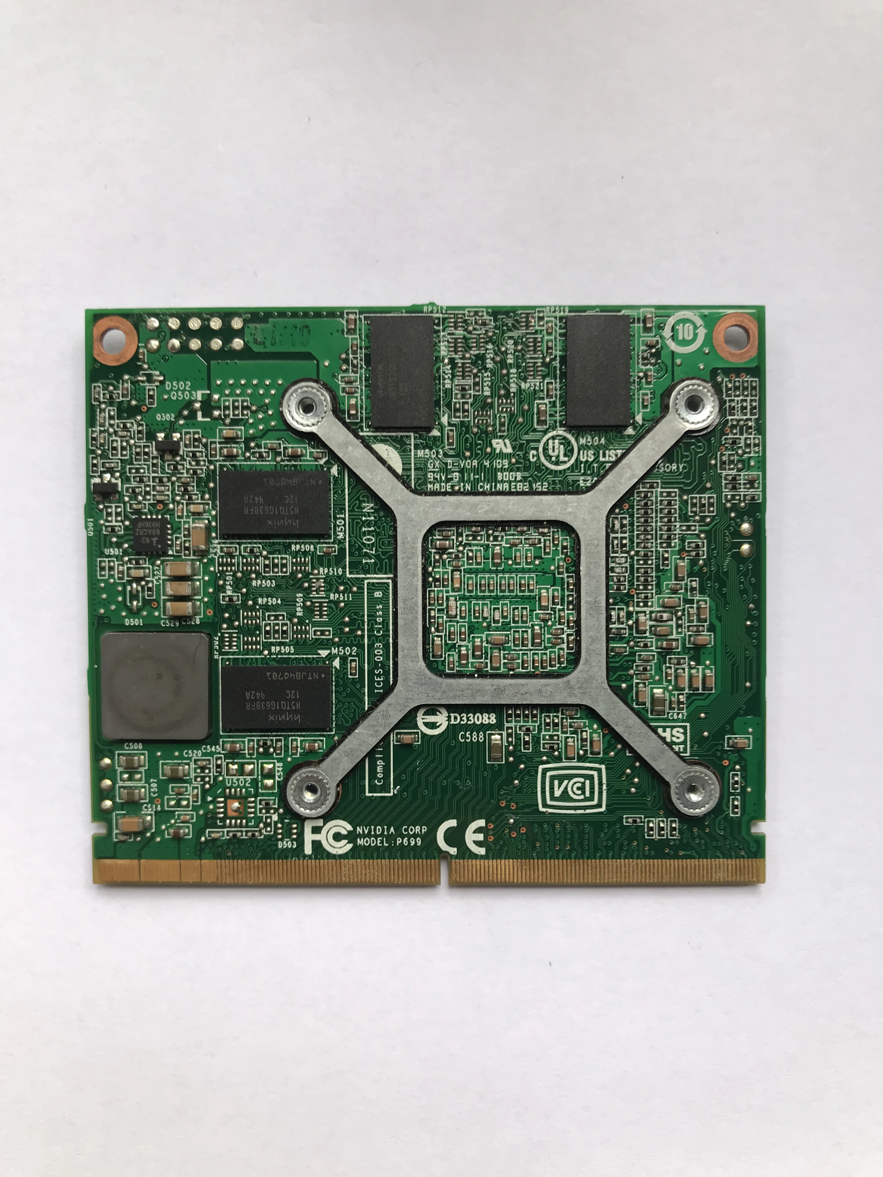 Imagem -04 - Geforce-placa de Vídeo Gráfica para Acer Aspire gt 240m Gt240m 1gb Ddr3 N10p-gs-a2 5739 5935 7738 8735 8940 Laptop