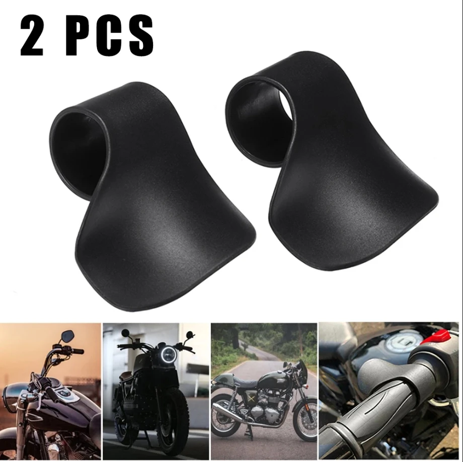 2PC Universal Motorcycle Grip Throttle Assist Wrist Cruise Control Cramp Rest Handlebar Grip Holder for Motorbike