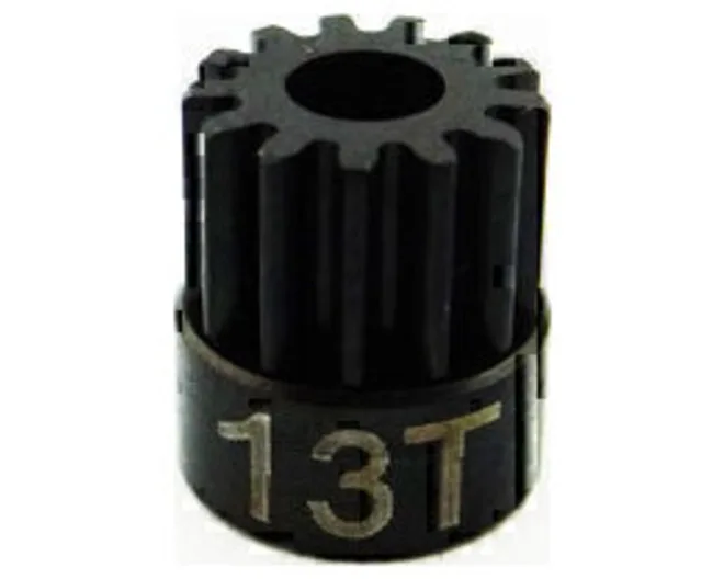 Hot Racing 0.5 Mod Hard Blackened Steel Pinion 3.175mm/1-8in Bore 16T-31T for 1/16 & 1/18 Micro RC / ARRMA Mojave GROM 223S BLX