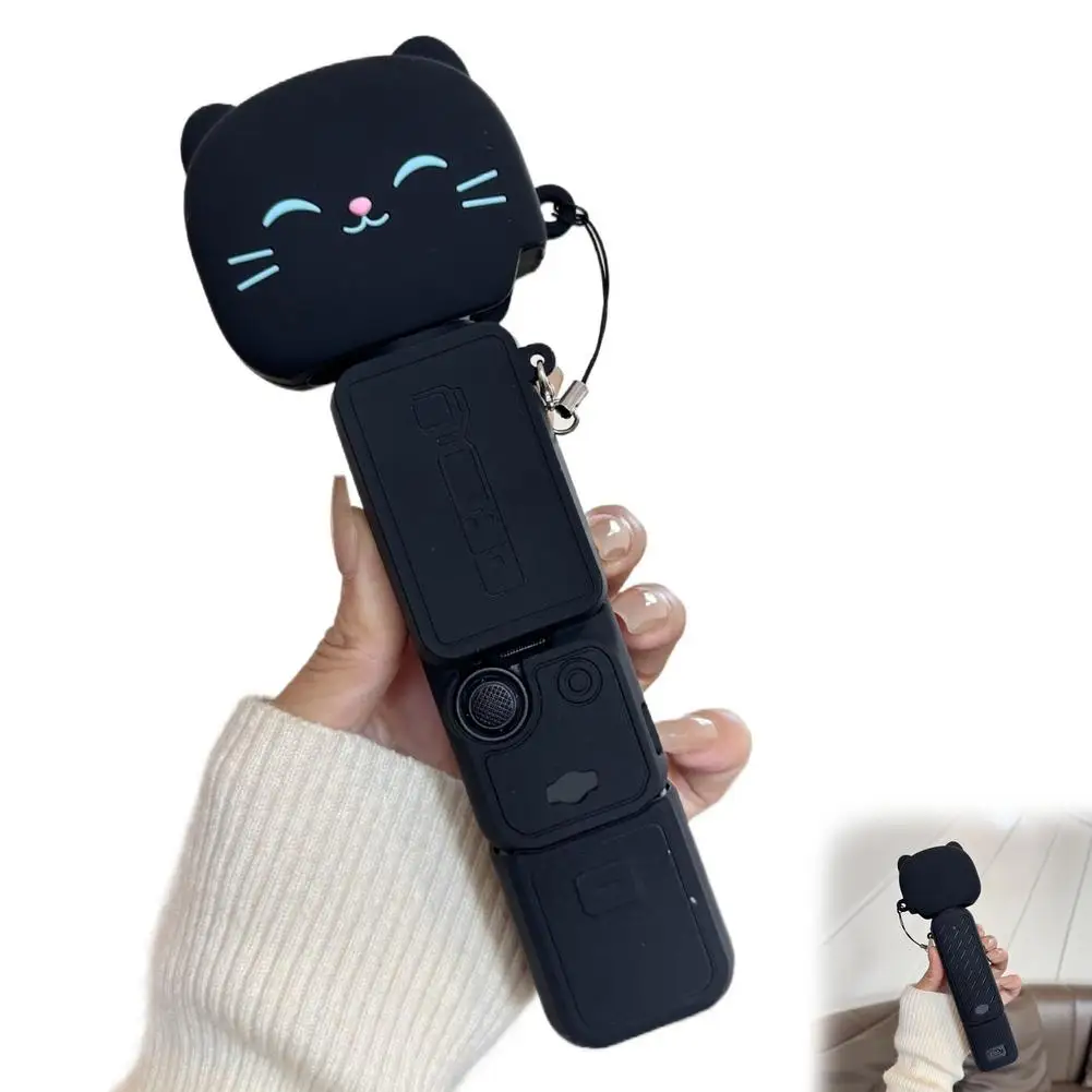 Zestaw silikonowych etui ochronnych do dji Pocket 4 – odporne na wstrząsy, chroniące przed zarysowaniami, osłony na korpus aparatu i obiektyw, akcesoria ochronne. — zdjęcie produktu 7