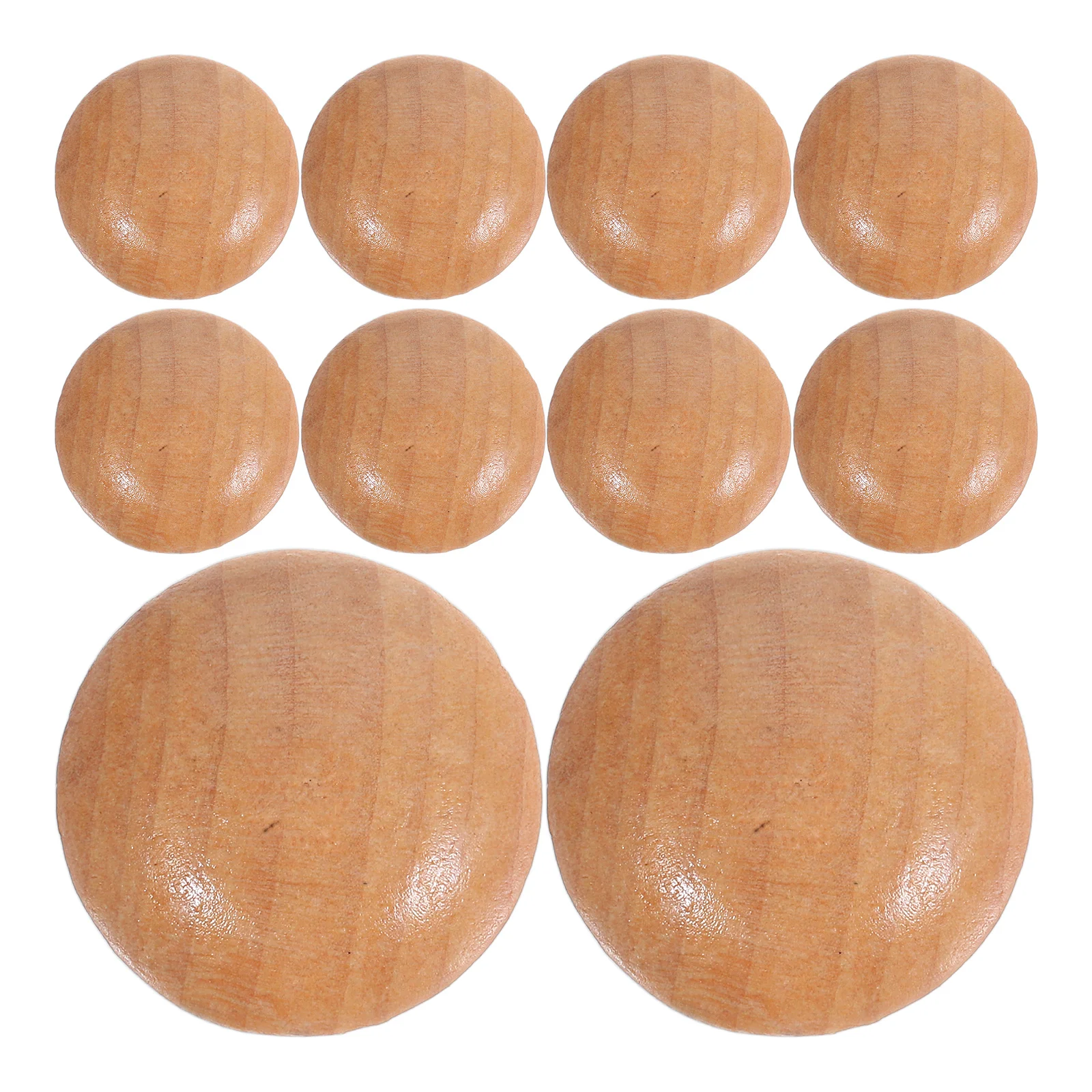 

10Pcs Mushroom Shape Wooden Knobs for Drawers Single Hole Cabinet Handles Ideal for Kitchen Wardrobe Dresser Boho Cabinet