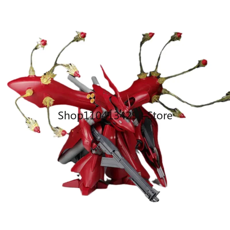

Gundam Model Kit Anime Figure EW MG SAZABI Nightingale Funnel Action Figures Accessory Package Ornaments Toys Gifts for Kids