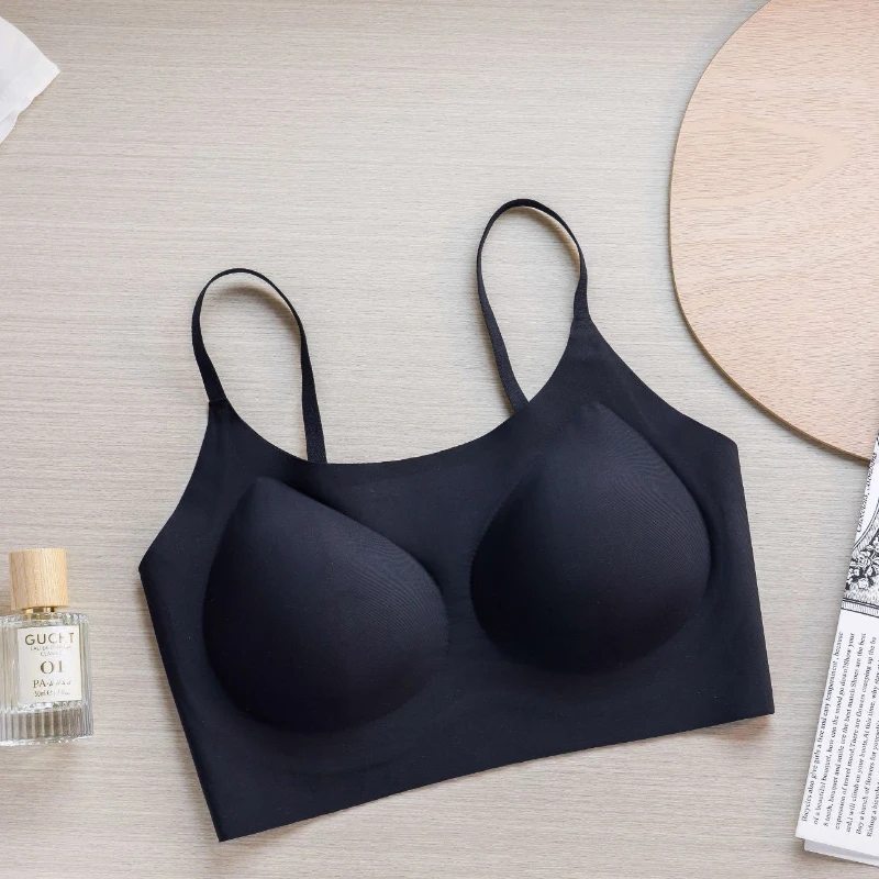 สบายชุดชั้นในสตรีBreathable Motionไม่มีแหวนเหล็กผู้หญิงชุดElegantน่ารักสวยประณีตCharmingผู้หญิงTop