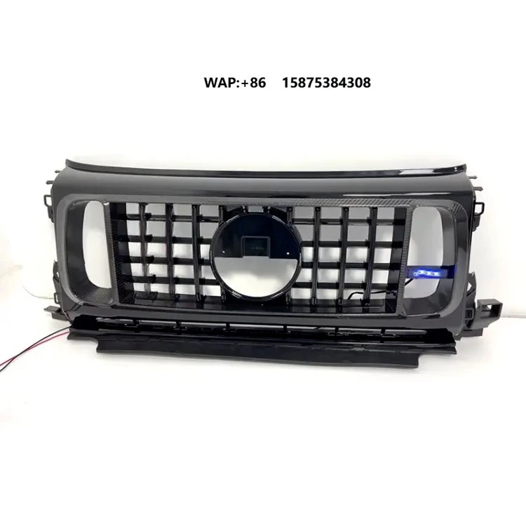 Dry Carbon G-class W464 W463A G500 G63 Bumper Grille for 2019y~ B900 Front Grille Frame Car Accessories Auto Parts