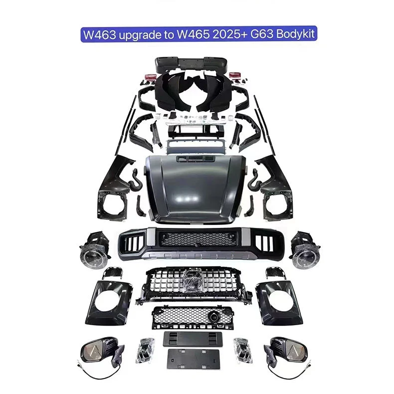 Easy Installation Bodykit High Quality Car Headlight Cover Decorative Frame Baffle Car Bumper for W463 to W465