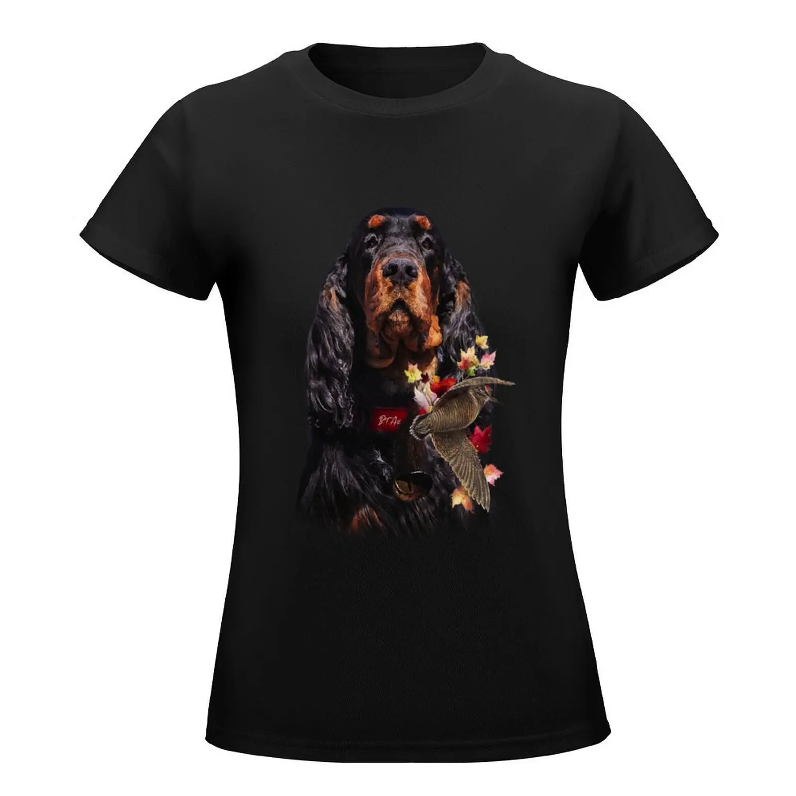 Gordon Setter , Getting Started Woodcock Hunting T-Shirt sweat anime clothes Womens graphic t shirts