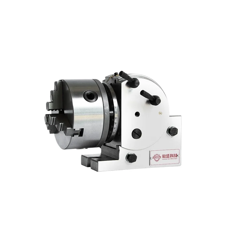 BS-0-100 Universal Dividing Head 4-Inch 100mm Milling Machine Universal Dividing Head Drilling and Milling