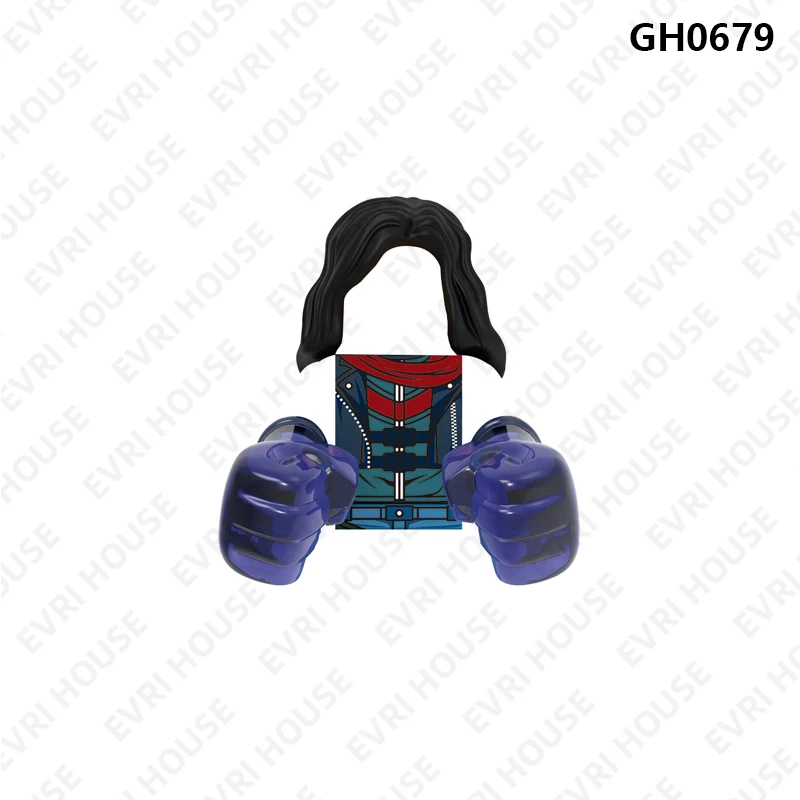 Films Mini briques figurines d'action bloc de construction poupées assemblage jouets pour enfants G0187