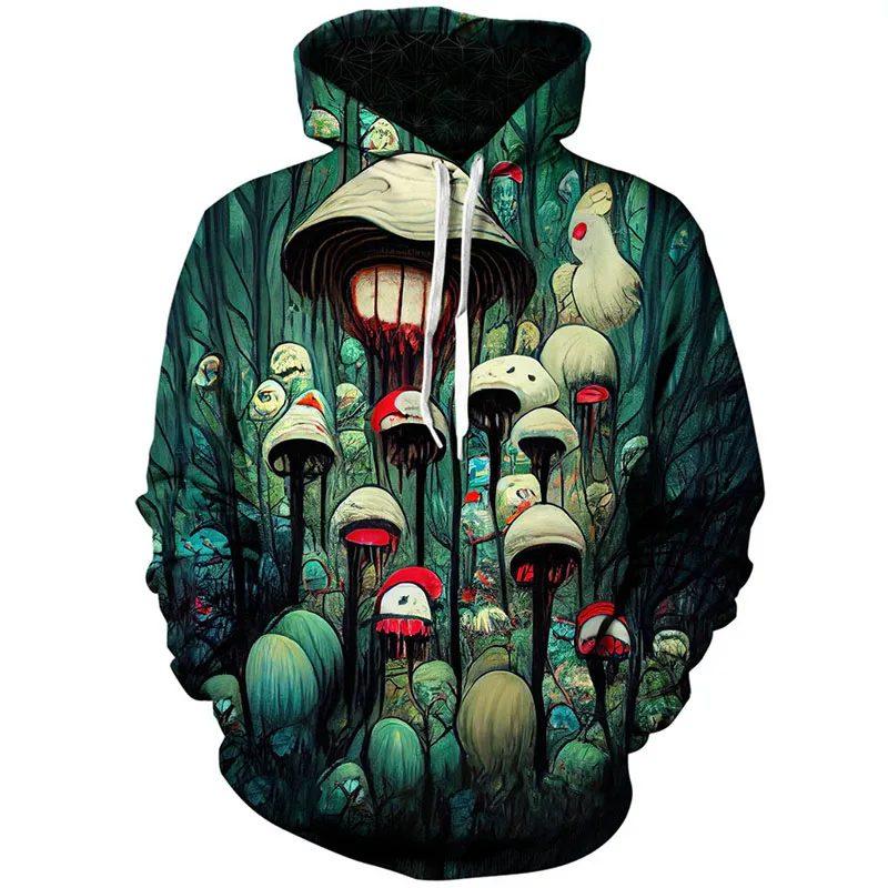 Halloween Hoodies For Men Women Full Print Terror Blood Graphic Hoodies Plus Size Cosplay Hoody Clothes Sudaderas Originales