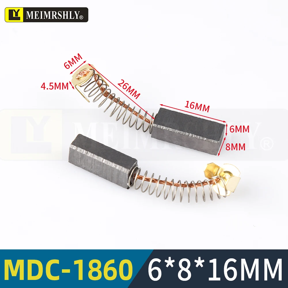 Marine radar carbon brushes JRC/ FURUNO and other radar carbon brushes 6*8*18/20MM.
