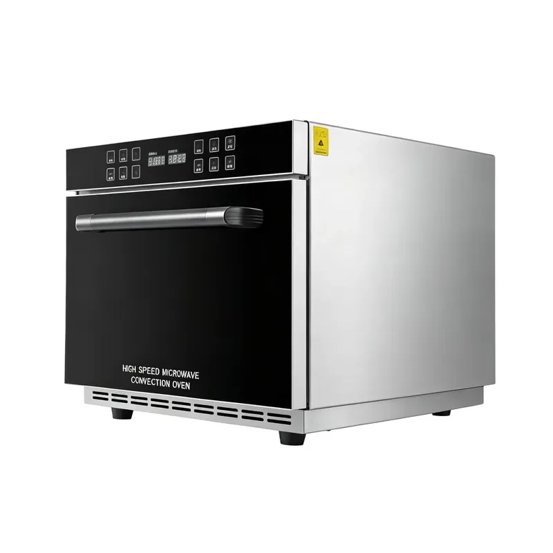 Commercial High Speed Oven Microwave Convection Grill Combo 1600W Fast Cooking Frozen Food Restaurant Kitchen Appliance