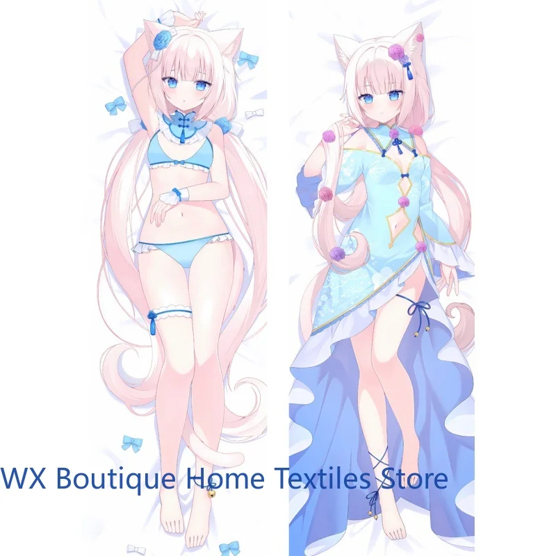 

NEKOPARA Vanilla аниме обнимающая наволочка для тела длинный чехол дакимакура костюм отаку наволочка