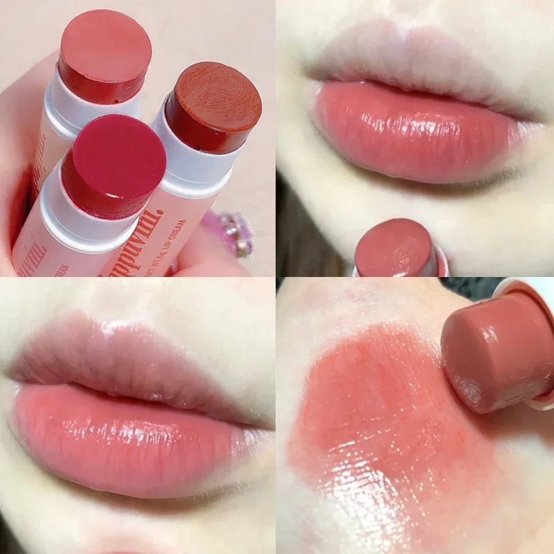 1/3PCS/set Colored Lip Balm Moisturizing Lips Tint Long Lasting Lipstick Waterproof Jelly Lip Gloss Lip Makeup Korean Cosmetics