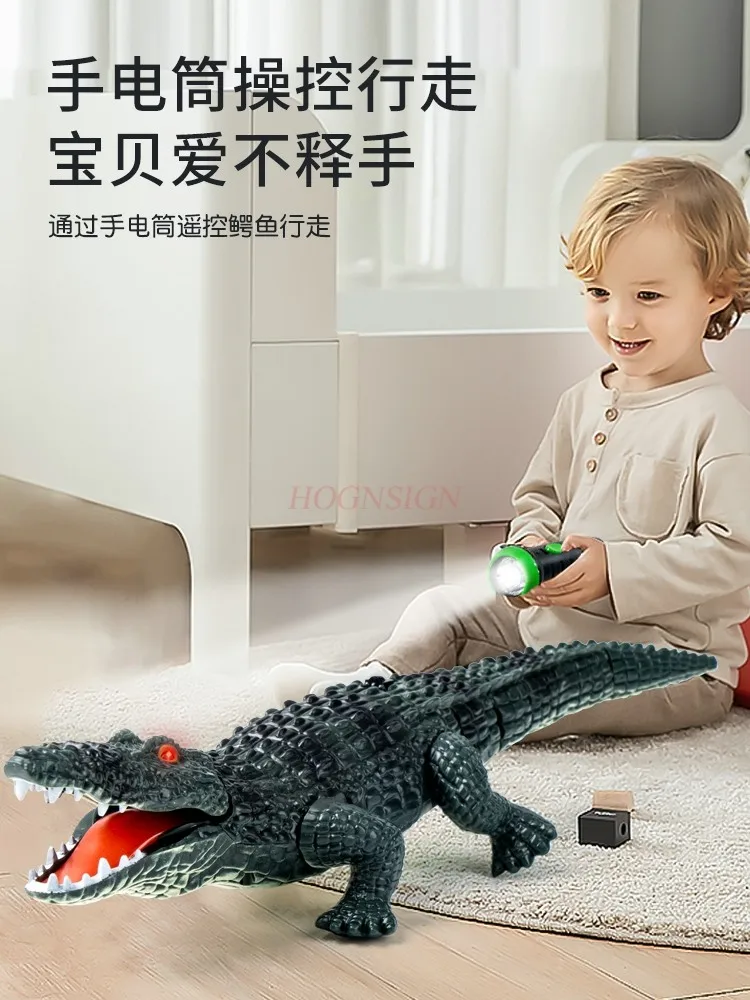 Remote control crocodile electric children's simulation prank fun little animal boy girl intelligent toy