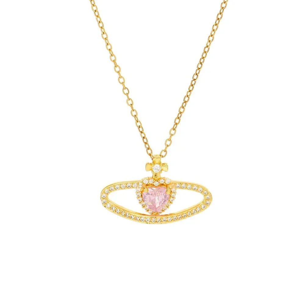 สร้อยคอรูปหัวใจสุดคลาสสิกและทันสมัยสําหรับผู้หญิงในปี 2025 มีความรู้สึกของการประณีต