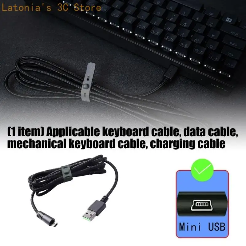 Keyboards Line Cable Replace Repair Accessories for Blackwidow Tournament Edition V2 Mechanical Keyboards,Fast Transmission X3UB