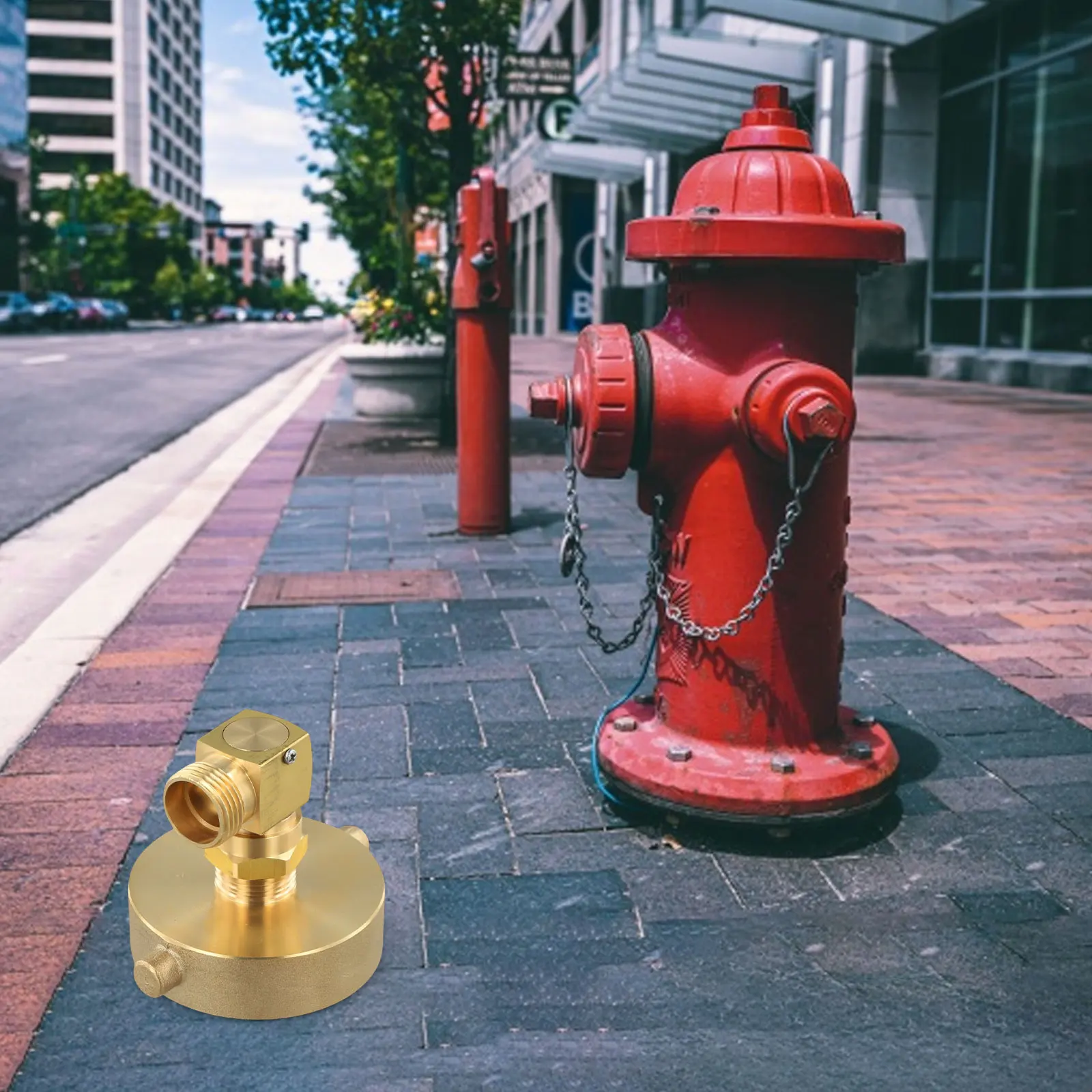 Fire Hose Fitting Garden Hose Connector Firefighting Connection Garden Hose Connection Adapter High Temperature Resistant