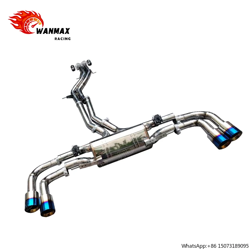 

Выхлопная система для SQ7 4.0 2020-2023, прямая труба из нержавеющей стали 304SS с электроклапаном, удаление OPF, установка без доработок (Bolt-On Upgrade)