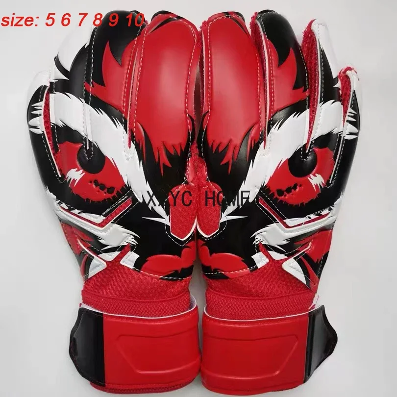 

Oriental Deer Football Goalkeeper Gloves Thickened Soccer Gloves For Adults Kids 5 protective fingers are not detachable