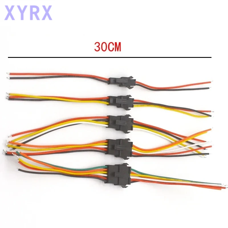 5pair-100pairs 3pin 4pin 5pin 6pin JST LED Connectors,Male And Female Connector for 3528 5050 RGB RGBW RGBWW LED Strip light