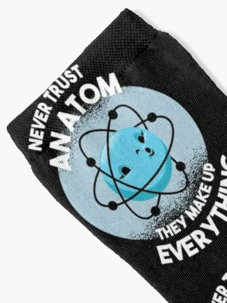 Atom, science, quote Socks funny sock shoes tennis ankle Women's Socks Men's