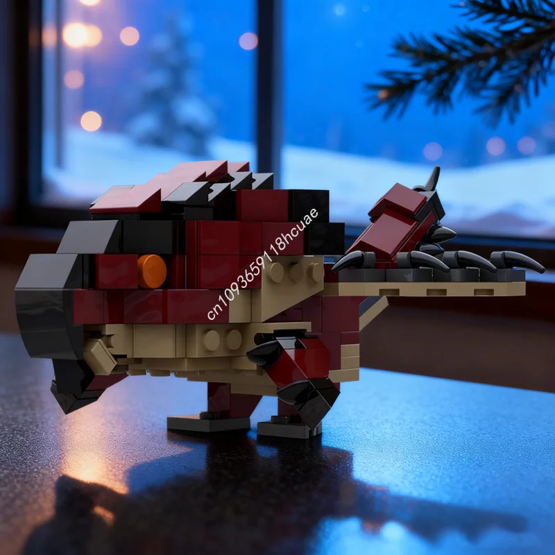 

214pcs MOC Rathalos Monster Hunter World Model Building Blocks Architecture Toy Assemble Idea Education Christmas Gift Kids