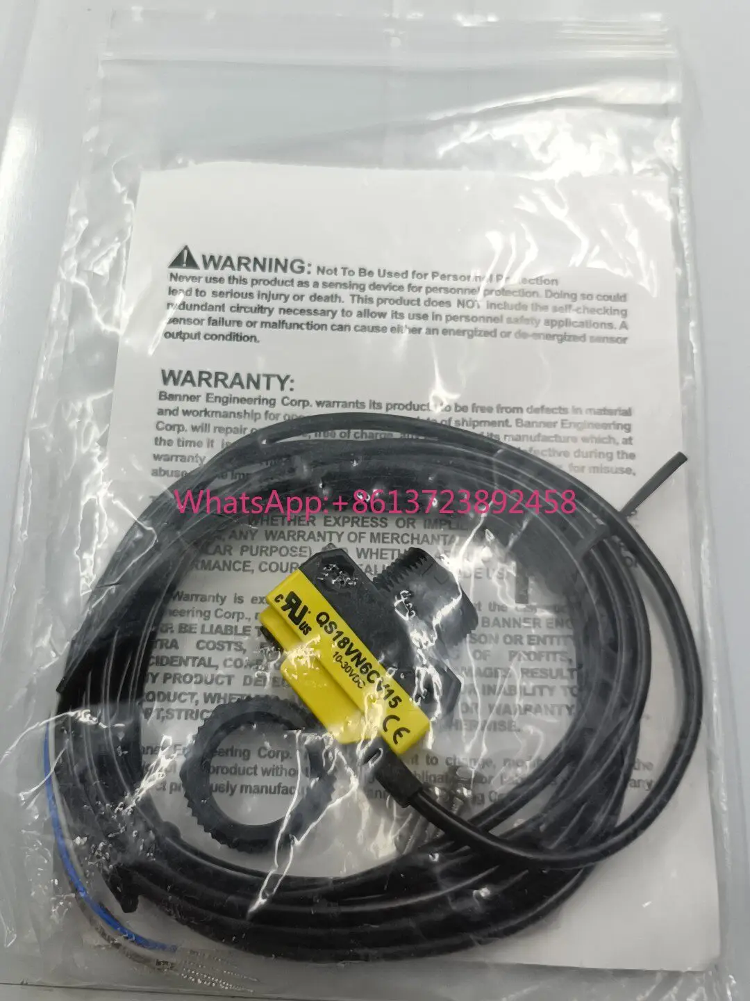 New Original Banner QS18VN6CV15 New Unused, High Quality
